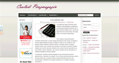Desktop Screenshot of csaladipenzmagazin.hu